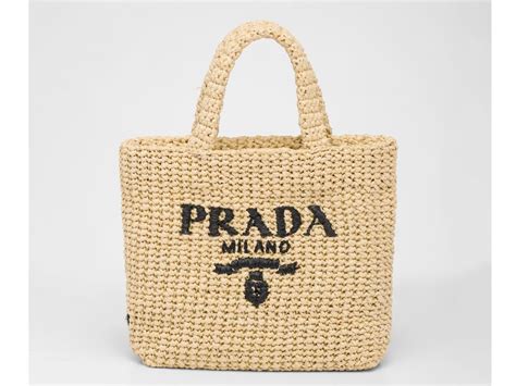 borsa prada paglia mare|borse prada donna 2023.